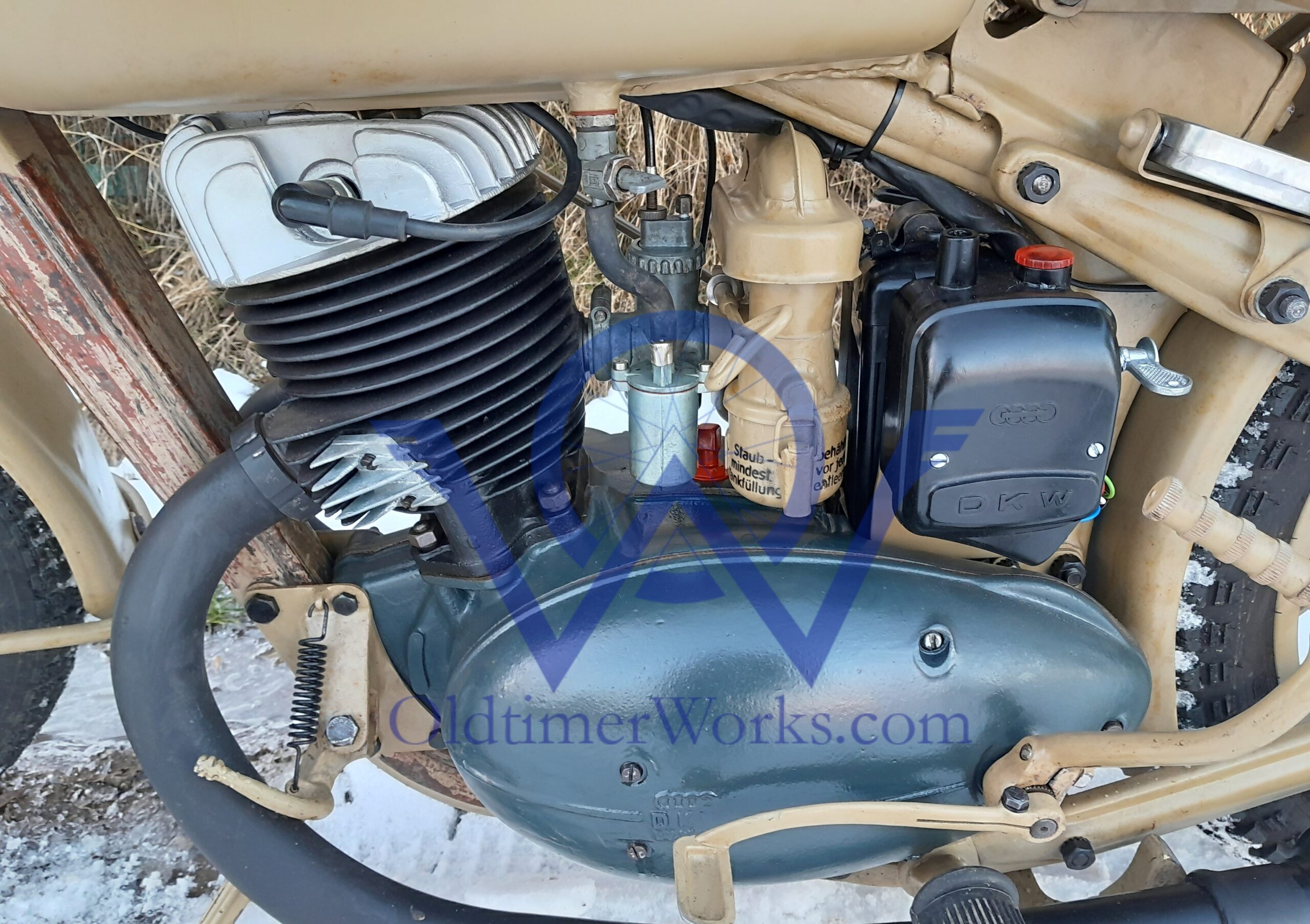 Restoration Of A DKW Nz 350 1 Motorcycle From 1945 OldtimerWorks